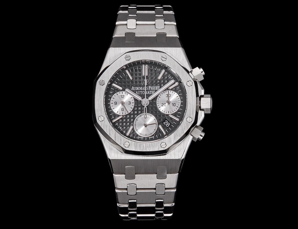 )Popular Audemars Piguet Audemars Piguet Royal Oak 26715BC.ZZ.1356BC.01. 38mm Size 11The current version of the highest mechanical movement   genuine is mechanical! Mechanical! Don't waste your money on a quartz!AP Royal