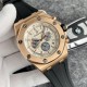 Audemars Piguet  Royal Oak Offshore Series Anti-glare treatment mineral glass Size 42mm14mm Waterproof tape with AP original pin buckle Equipped with replica original 3126 rotor Automatic mechanical movement Octagonal sa