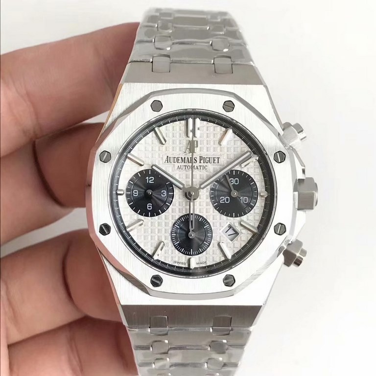 BF new AP  Audemars Piguet Royal Oak 26331OR chronograph, using the same as the genuine (6-letter position small seconds) 7750 chronograph movement, 316 stainless steel case through the brushed and partially polished and