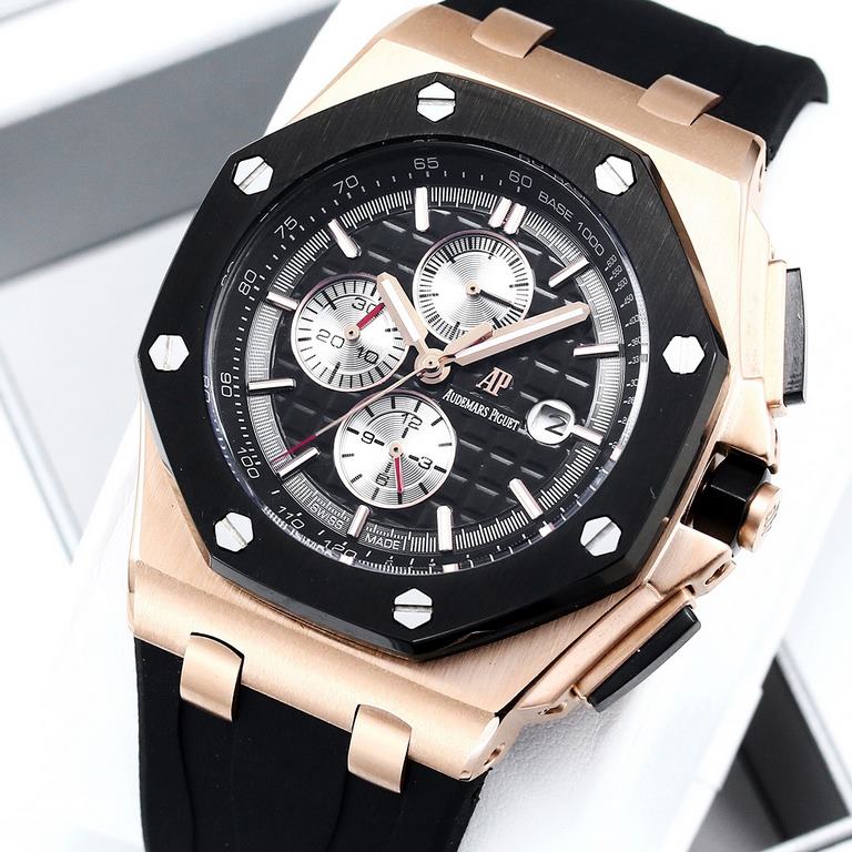 . Volume King   arrives with six pin boutiqueHeavy listing - with you! AP - Audemars Piguet - details see high and low! Top watch technology works, high skill attainment atmospheric style![Brand] AP Audemars Piguet [Fine