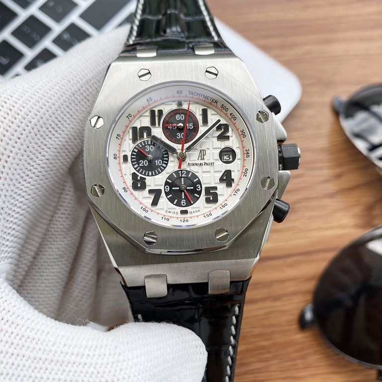 Physical photographyOne pair of original strap for free.     Audemars Piguet Audemars Piguet Royal Oak Offshore Limited Edition Multifunction Mechanical Wristwatch Size 42MM13MM Matching Replica   Original 3 1 2  6  Auto