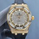 AP Audemars Piguet is a real man should take Audemars Piguet Own AP, brand new ring mouth with T-square set diamond ring, using the imported Citizen change 324 machine Automatic mechanical men's watch, ultra-luxurious ve