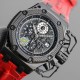 Audemars Piguet Royal Oak Offshore Survivor Limited Edition, limited to 1,000 pieces worldwide, was snapped up in seconds on its launch. Wearing it is authentic! Self-winding chronograph movement, 316 stainless steel cas