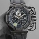 Audemars Piguet Royal Oak Offshore Survivor Limited Edition, limited to 1,000 pieces worldwide, was snapped up in seconds on its launch. Wearing it is authentic! Self-winding chronograph movement, 316 stainless steel cas