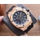 Audemars Piguet - Royal Oak Offshore   Anti-glare treated mineral glass Size 42mm14mm, waterproof tape with AP original pin buckle Equipped with replica original 3126 rotor Fully automatic mechanical movement octagonal s