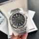 Luxury Diamond Bezel Hand-set2022 new upgraded diamond ring Audemars Piguet 15400 series watches, as the Royal Oak series of the most basic models, without any special features, only three hands and the date display, uno