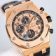 JF Manufacture AP Audemars Piguet Royal Oak Offshore 26470Synchronized with the original and exclusive chronograph to maximize the fit on the wrist.The latest CNC grade polishing techniques are used to perfectly finish t