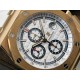 JF Factory recommends the V2 version of the A.P. Royal Oak. Audemars Piguet A Royal Oak!1  all gold case cover!2 Diameter 44mm!3 Powered by a replica of the original CaL.3126 movement!A superb replica of the finest versi