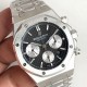 BF new AP  Audemars Piguet Royal Oak 26331OR chronograph, using the same as the genuine (6-letter position small seconds) 7750 chronograph movement, 316 stainless steel case through the brushed and partially polished and