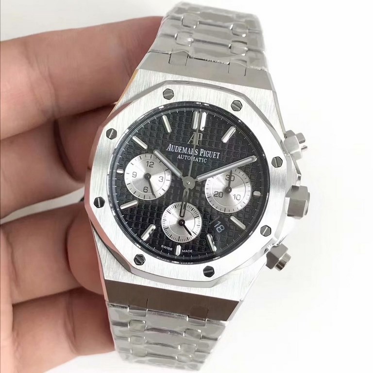 BF new AP  Audemars Piguet Royal Oak 26331OR chronograph, using the same as the genuine (6-letter position small seconds) 7750 chronograph movement, 316 stainless steel case through the brushed and partially polished and