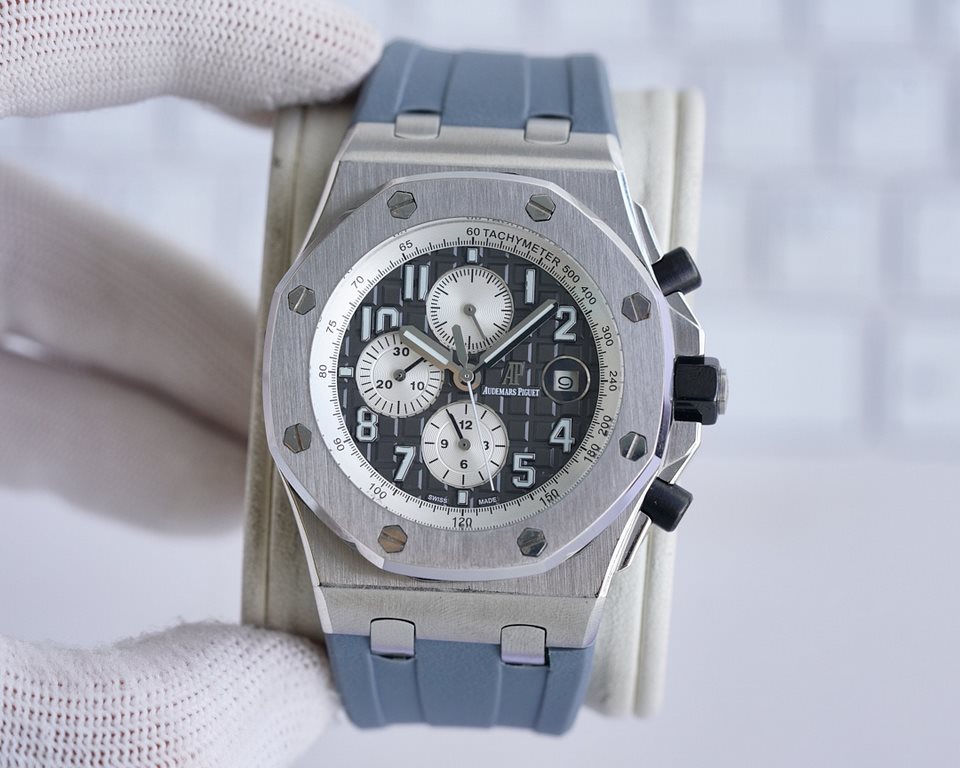 Same.Brand Audemars Piguet   Collection Royal OakStyle Men's Mechanical WatchesMovement Tianjin PrecisionDiameter 42mm caseMaterial 316 Xin steelCrystal material mineral wear-resistant glassExtreme return   top quality p