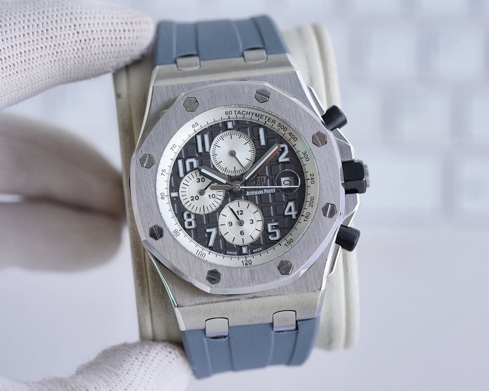 Same.Brand Audemars Piguet   Collection Royal OakStyle Men's Mechanical WatchesMovement Tianjin PrecisionDiameter 42mm caseMaterial 316 Xin steelCrystal material mineral wear-resistant glassExtreme return   top quality p