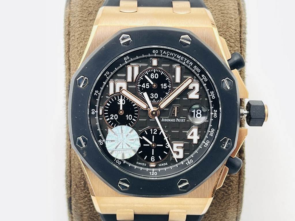 JF Factory2021 wallpaper recommendation Audemars Piguet A P26170st watch!1  rose gold bezel opening!2 Diameter 42MM!3 Powered by 7750 caliber modified movement mechanical!JF Factory craftsmanship Welcome to your tasting!