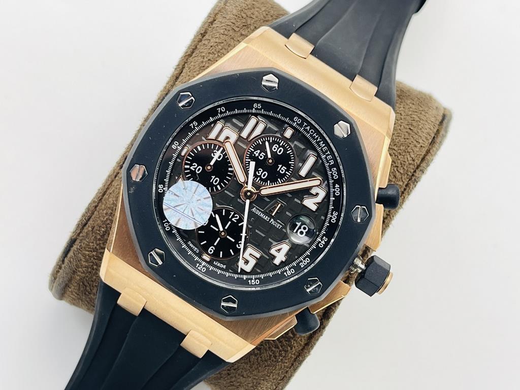 JF Factory2021 wallpaper recommendation Audemars Piguet A P26170st watch!1  rose gold bezel opening!2 Diameter 42MM!3 Powered by 7750 caliber modified movement mechanical!JF Factory craftsmanship Welcome to your tasting!