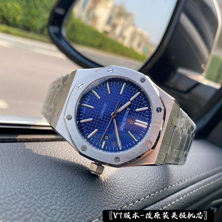 V7 version of Audemars Piguet Royal Oak 15500 - a powerful interpretation of the reigning steel king! The original molded size of 41X12mm is the same as the original! Perfectly restore every detail of the genuine case, s