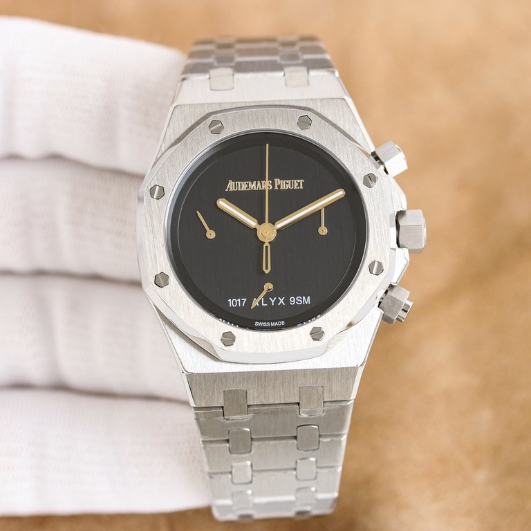 Top Audemars Piguet Audemars PiguetThe current version of the highest mechanical movement   authentic is mechanical! Mechanical! Don't waste your money on a quartz!AP Royal Oak series of chronographs, real one to one ori