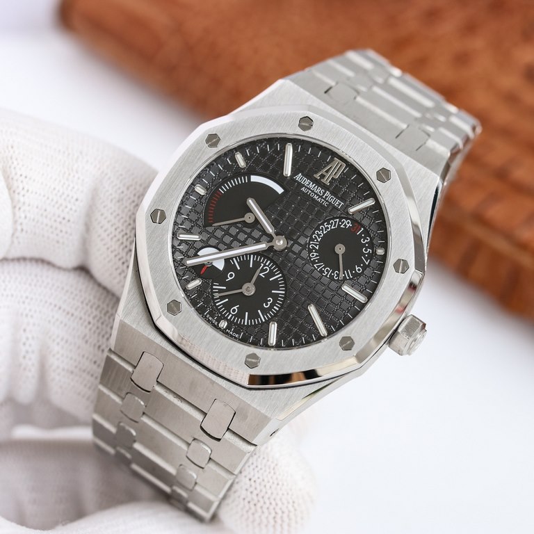 TWA and WF have teamed up to develop the AP Audemars Piguet Royal Oak.TWA's popular foreign toy finally has a replica antidote Dual Time AP Audemars Piguet Royal Oak 26120ST.OO.1220ST.01 Replica Caliber Cal.23292846 Auto