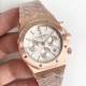 BF new AP  Audemars Piguet Royal Oak 26331OR chronograph, using the same as the genuine (6-letter position small seconds) 7750 chronograph movement, 316 stainless steel case through the brushed and partially polished and