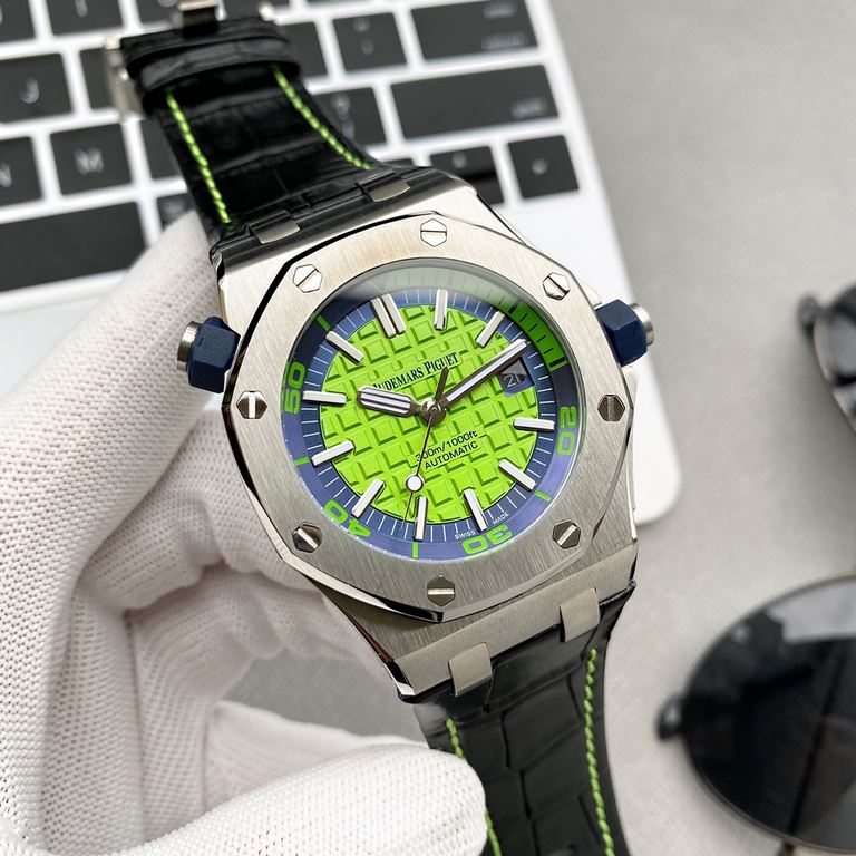 Audemars Piguet Audemars Piguet 15710ST.OO.A002CA.01 Royal Oak Offshore Men's Mechanical Wristwatch Size 42MM14MM with replica  original Cal.312 0  full-automatic mechanical movement anti-glare processing Sapphire   crys