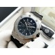 Audemars Piguet - AP  Royal Oak Multifunction Men's Watch Automatic Mechanical Movement 316 stainless steel case Mineral Super Glass Imported Rubber Strap Diameter 43mm Thickness 12mm BST Actual Photos The watch represen