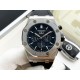 Audemars Piguet - AP  Royal Oak Multifunction Men's Watch Automatic Mechanical Movement 316 stainless steel case Mineral Super Glass Imported Rubber Strap Diameter 43mm Thickness 12mm BST Actual Photos The watch represen