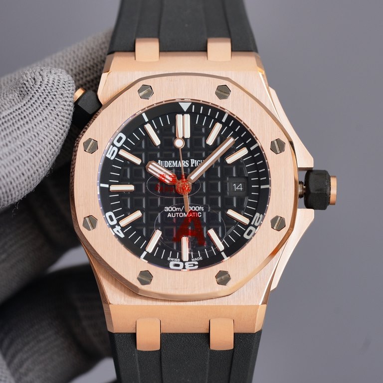 V2 version, upgraded activity head grain     Audemars Piguet Audemars Piguet 15710ST.OO.A002CA.01 Royal Oak Offshore Men's Mechanical Wristwatch Size 42MM14MM with replica   original Cal.3 1  2  0  automatic mechanical m