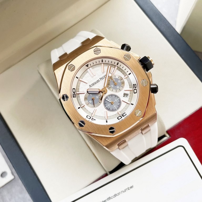 Audemars Piguet Royal Oak Offshore Glareproofed mineral glass Size 42mm14mm, waterproof tape with AP original pin buckle Equipped with a replica of the original 3126 rotor Fully automatic mechanical movement Octagonal sa