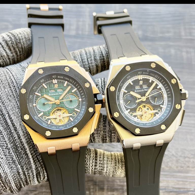 Audemars Piguet-Audemars Piguet   Royal Oak Offshore Collection Anti-glare treated mineral glass Size 42mm14mm, waterproof tape with AP original pin buckle Equipped with replica original 3126 rotor Fully automatic mechan