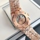 Luxury Diamond Bezel Hand-set2022 new upgraded diamond ring Audemars Piguet 15400 series watches, as the Royal Oak series of the most basic models, without any special features, only three hands and the date display, uno