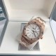 Luxury Diamond Bezel Hand-set2022 new upgraded diamond ring Audemars Piguet 15400 series watches, as the Royal Oak series of the most basic models, without any special features, only three hands and the date display, uno