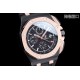 HarmonizationV2 version     Audemars Piguet Royal Oak Offshore Limited Edition Multifunctional Chronograph Mechanical Watch V2 version upgraded calendar fonts, upgraded ceramic bezel, size 44MM17MM [bezel] bezel is the s