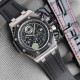 Audemars Piguet Royal Oak Offshore Survivor Limited Edition, limited to 1,000 pieces worldwide, was snapped up in seconds on its launch. Wearing it is authentic! Self-winding chronograph movement, 316 stainless steel cas