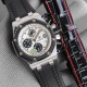 Audemars Piguet Royal Oak Offshore Survivor Limited Edition, limited to 1,000 pieces worldwide, was snapped up in seconds on its launch. Wearing it is authentic! Self-winding chronograph movement, 316 stainless steel cas