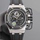 Audemars Piguet Royal Oak Offshore Survivor Limited Edition, limited to 1,000 pieces worldwide, was snapped up in seconds on its launch. Wearing it is authentic! Self-winding chronograph movement, 316 stainless steel cas