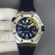 Fine Audemars Piguet Royal Oak Offshore Diver's Watch A Colored Series V2Rubber covering layer screw-locked crown adjustable rotating inner bezel, equipped with the original consistent Cal.3120 movement, stable performan