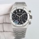 New Products New AP  Audemars Piguet Royal Oak Series new 26240 chronograph, using the same as the genuine (6-letter position small seconds Transparent movement) 7750 chronograph movement, with anti-glare sapphire high-t