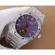 Factory.2022 Audemars Piguet Royal Oak series,   with imported silicone strap more comfortable to wear.(New products arrive in small quantities)Audemars Piguet is still on the road of exploration and innovation, launchin