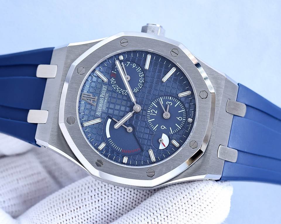 TWA and WF collaborate on the AP Audemars Piguet Royal OakTWA's popular foreign toy finally has a replica antidote Dual Time AP Audemars Piguet Royal Oak 26120ST.OO.1220ST.01 Replica Caliber Cal.23292846 Automatic 316L S