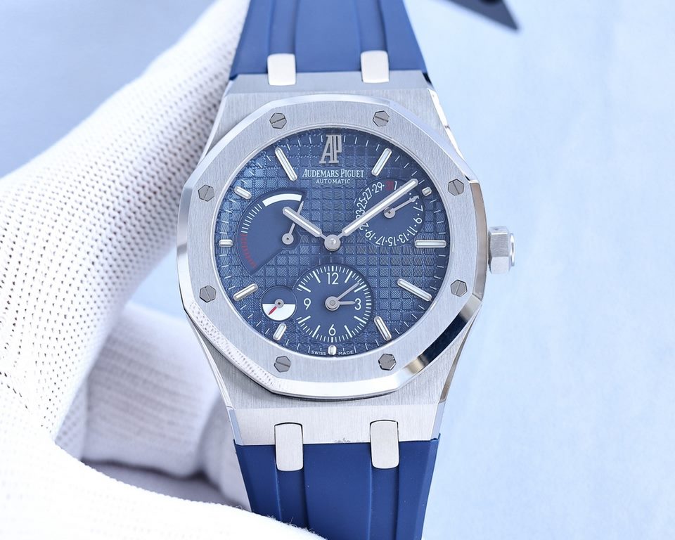 TWA and WF collaborate on the AP Audemars Piguet Royal OakTWA's popular foreign toy finally has a replica antidote Dual Time AP Audemars Piguet Royal Oak 26120ST.OO.1220ST.01 Replica Caliber Cal.23292846 Automatic 316L S