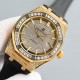 AP Audemars Piguet is a real man should take Audemars Piguet Own AP, brand new ring mouth with T-square pave diamond ring, using the imported Citizen to change the 324 machine Automatic mechanical men's watch, ultra-luxu