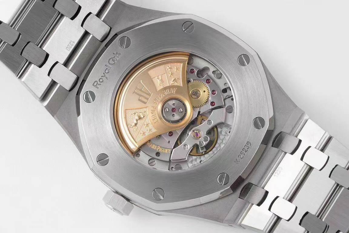 ZF Factory's highest version Audemars Piguet Royal Oak 15400.V2 - shocking online upgraded movement shock absorbers to Inga-Barlow shock absorbers, consistent with the original - redefining the strongest version! [Techni