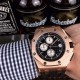 @ Audemars Piguet AP   coated glass  44mm15mm   waterproof rubber strap with original buckle   Japanese multi-function quartz   octagonal brushed steel case   Royal Oak luxury only! because you don't want to be understat