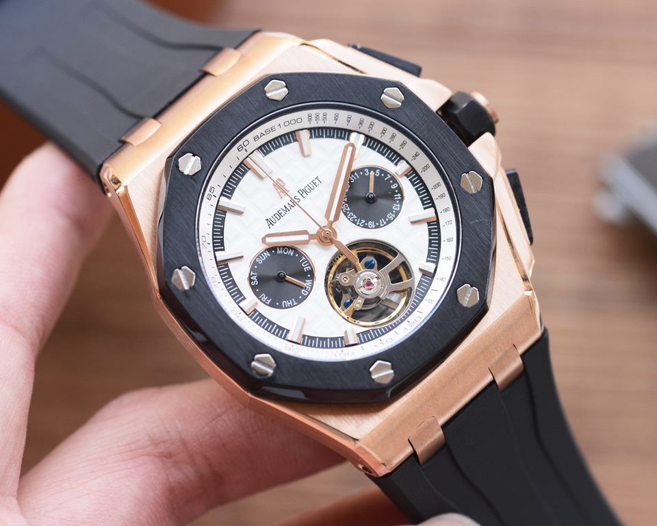 Rose BlackNew model debut - the best value for money!Original open mold The highest cost-effective version Audemars Piguet Audemars Piguet consistent with the original, the market ultra-high quality) new upgrades, to ove