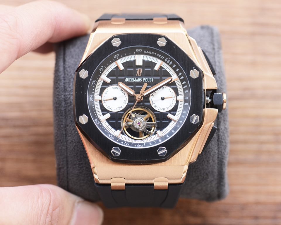 Rose BlackNew model debut - the best value for money!Original open mold The highest cost-effective version Audemars Piguet Audemars Piguet consistent with the original, the market ultra-high quality) new upgrades, to ove