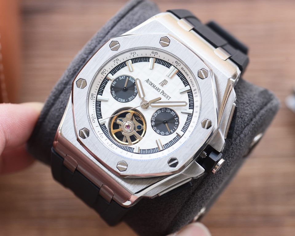 Rose BlackNew model debut - the best value for money!Original open mold The highest cost-effective version Audemars Piguet Audemars Piguet consistent with the original, the market ultra-high quality) new upgrades, to ove