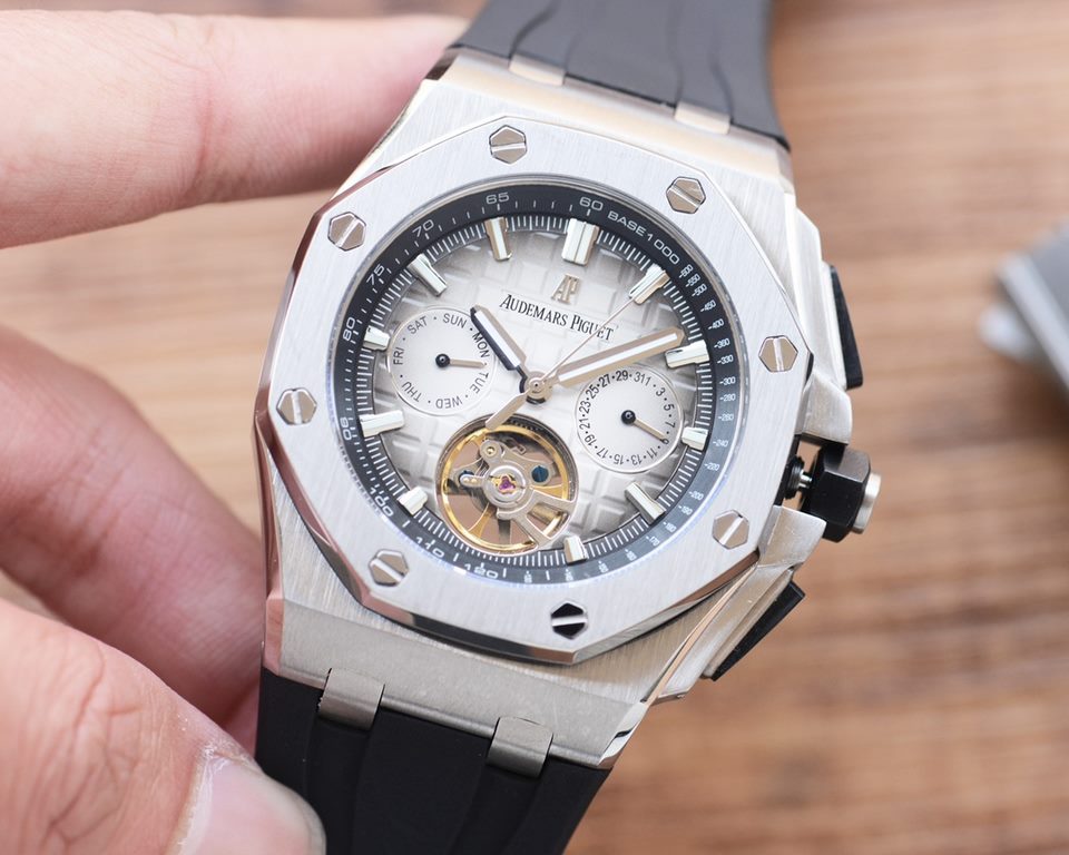 Rose BlackNew model debut - the best value for money!Original open mold The highest cost-effective version Audemars Piguet Audemars Piguet consistent with the original, the market ultra-high quality) new upgrades, to ove