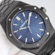 The DLC version of the Audemars Piguet 15500. Audemars Piguet 15500 DLC Edition The high-gloss black carbon coating on the gold and steel retains the brushed texture of the entire watch and adds a darker dimension. v2 - 