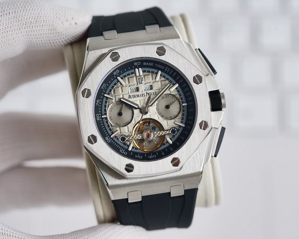 Gold and White Together. New model debut - a wave of hard goods!(The original version of the open mold The market's highest cost-effective version Audemars Piguet Audemars Piguet with the original consistent, the market 