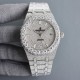 Large diamond encrusted bezel uniformAP Audemars Piguet A real man has to take Audemars Piguet Own AP, brand new bezel with large diamond-set bezel, using imported Citizen to change the 324 machine Automatic Mechanical M