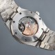 Large diamond encrusted bezel uniformAP Audemars Piguet A real man has to take Audemars Piguet Own AP, brand new bezel with large diamond-set bezel, using imported Citizen to change the 324 machine Automatic Mechanical M